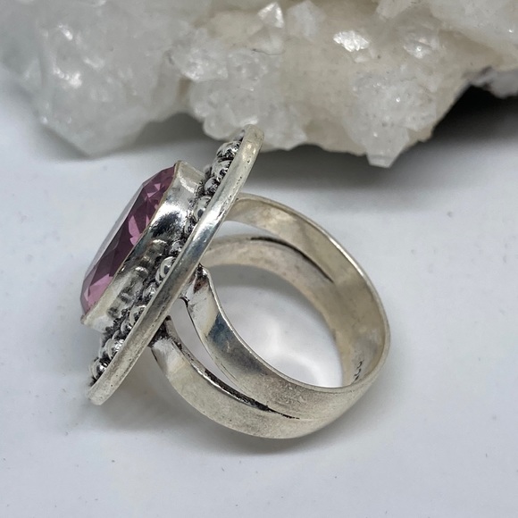 🆕 HANDCRAFTED KUNZITE RING - Picture 5 of 9